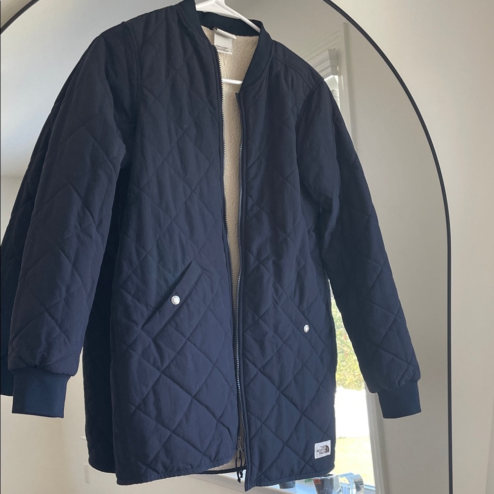 The North Face Quilted Navy Jacket